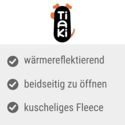 TIAKI Hundemantel Warmup Pro Skyneu -Günstiges Kornfrei Futter Geschäft 1059911 tiaki hundemantel warmup pro sky usp 7