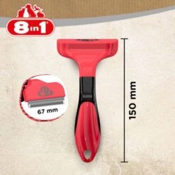 8in1 Perfect Coat DeShedder -Günstiges Kornfrei Futter Geschäft 126597 tetra 8in1 perfect coat deshedder medium 6 5cm hs 05 6