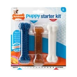 Nylabone Puppy Starter Kit Dog Chew -Günstiges Kornfrei Futter Geschäft 150796 interpet nylabone puppy starterkit dogchew hs 01 3