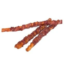 Dokas Hundesnack 1 Meter Kaurolle Mixpaket Huhn & Ente -Günstiges Kornfrei Futter Geschäft 172956 dokas 1m kaurolleente 5