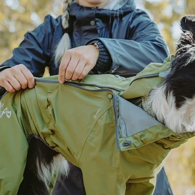 Hurtta Bare Regenoverall Pine – Bild 6