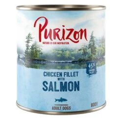 Purizon Adult 6 X 800 G -Günstiges Kornfrei Futter Geschäft 209101 pla purizon lachs 800g 6
