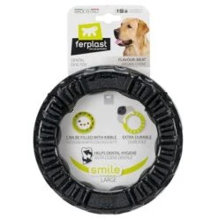 Ferplast Smile Kauring, Schwarz -Günstiges Kornfrei Futter Geschäft 224998 pla ferplast smile kauring schwarz hs 01 6