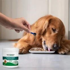 Vet's Best® Zahnpulver Für Hunde -Günstiges Kornfrei Futter Geschäft 317309 vets best zahnpulver hunde 90g hs 04 7