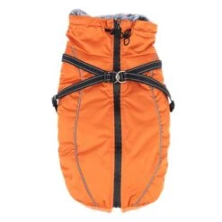 TIAKI Hundemantel Mit Geschirr Arkon, Orangeneu -Günstiges Kornfrei Futter Geschäft 361405 harness arkon 35cm fg 9532 5