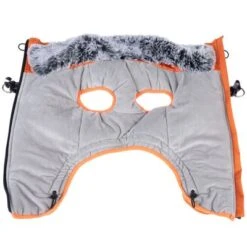 TIAKI Hundemantel Mit Geschirr Arkon, Orangeneu -Günstiges Kornfrei Futter Geschäft 361405 harness arkon 35cm fg 9541 9