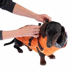 TIAKI Hundemantel Mit Geschirr Arkon, Orangeneu -Günstiges Kornfrei Futter Geschäft 361405 harness arkon 35cm fg 9634 2