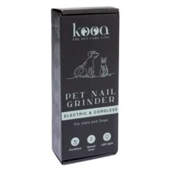 Kooa Kabelloser Krallenschleifer -Günstiges Kornfrei Futter Geschäft 375496 kooa pet nail grinder fg 4051 9