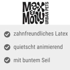 Max & Molly Hundespielzeug Bob The Blob -Günstiges Kornfrei Futter Geschäft 377398 maxnmolly hundespielzeug bobblob hs 02 0