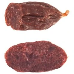 Chewies Salametti Mixpackneu -Günstiges Kornfrei Futter Geschäft 384997 chw smetti rind herz 80g hs 03 8