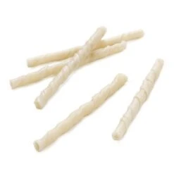 Barkoo Kaurollen Gedreht (Schweinehaut) Ca. 12 Cm, Ø 9 Mm