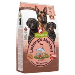 10 Kg GranataPet Liebling's Mahlzeit Zum Sonderpreis! -Günstiges Kornfrei Futter Geschäft 60296 pla granatapet lieblings mahlzeit adult sensitive fisch 10kg hs 01 8