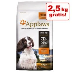 2,5 Kg Gratis! 7,5 Kg Applaws