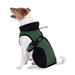 Softshell-Hundemantel -Günstiges Kornfrei Futter Geschäft 81640 softshell gruen russel fg 8813 0