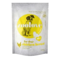 Sparpaket: Zoolove Gefriergetrocknete Snacks -Günstiges Kornfrei Futter Geschäft 81659 pla zoolove chicken breast 100g 1