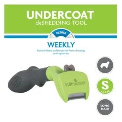 FURminator DeShedding Tool S Langhaar -Günstiges Kornfrei Futter Geschäft 92098 furminator hund deshedding s langhaar hs 06 2