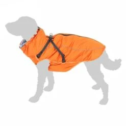 TIAKI Hundemantel Mit Geschirr Arkon, Orangeneu