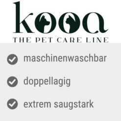 Kooa Deluxe Mikrofaser Hundebademantel -Günstiges Kornfrei Futter Geschäft kooa deluxe mikrofaser hundebademantel 6