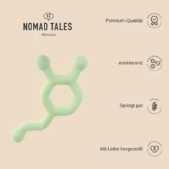 Nomad Tales Bloom Hundespielzeug Molekül -Günstiges Kornfrei Futter Geschäft nomad tales bloom floating toy 9