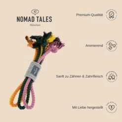 Nomad Tales Spirit Hundespielzeug Multirope -Günstiges Kornfrei Futter Geschäft nomad tales spirit multirope 9