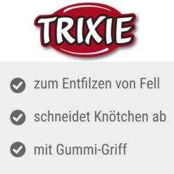 Trixie Fell-Entfilzer -Günstiges Kornfrei Futter Geschäft trixie fell entfilzer usp 5