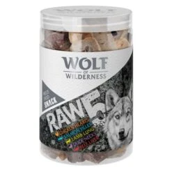 Wolf Of Wilderness Snack - RAW 5 (Mix, Gefriergetrocknet) -Günstiges Kornfrei Futter Geschäft wow raw5 mix 1000x1000 5
