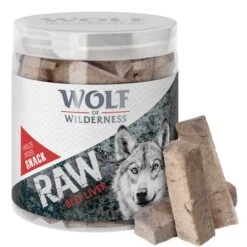 Wolf Of Wilderness - RAW (gefriergetrocknet) Snack-Mix -Günstiges Kornfrei Futter Geschäft wow raw snacks beef 1000x1000 6